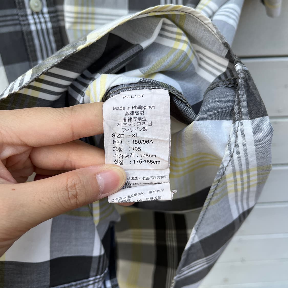 Levi’s 리바이스 체크 반팔 셔츠 상품이미지5
