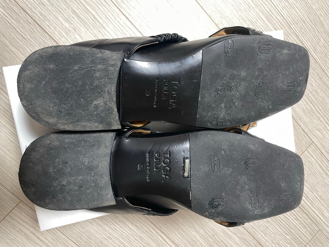 토가 풀라 버클 레더 발레리나 플랫 슈즈  상품이미지6