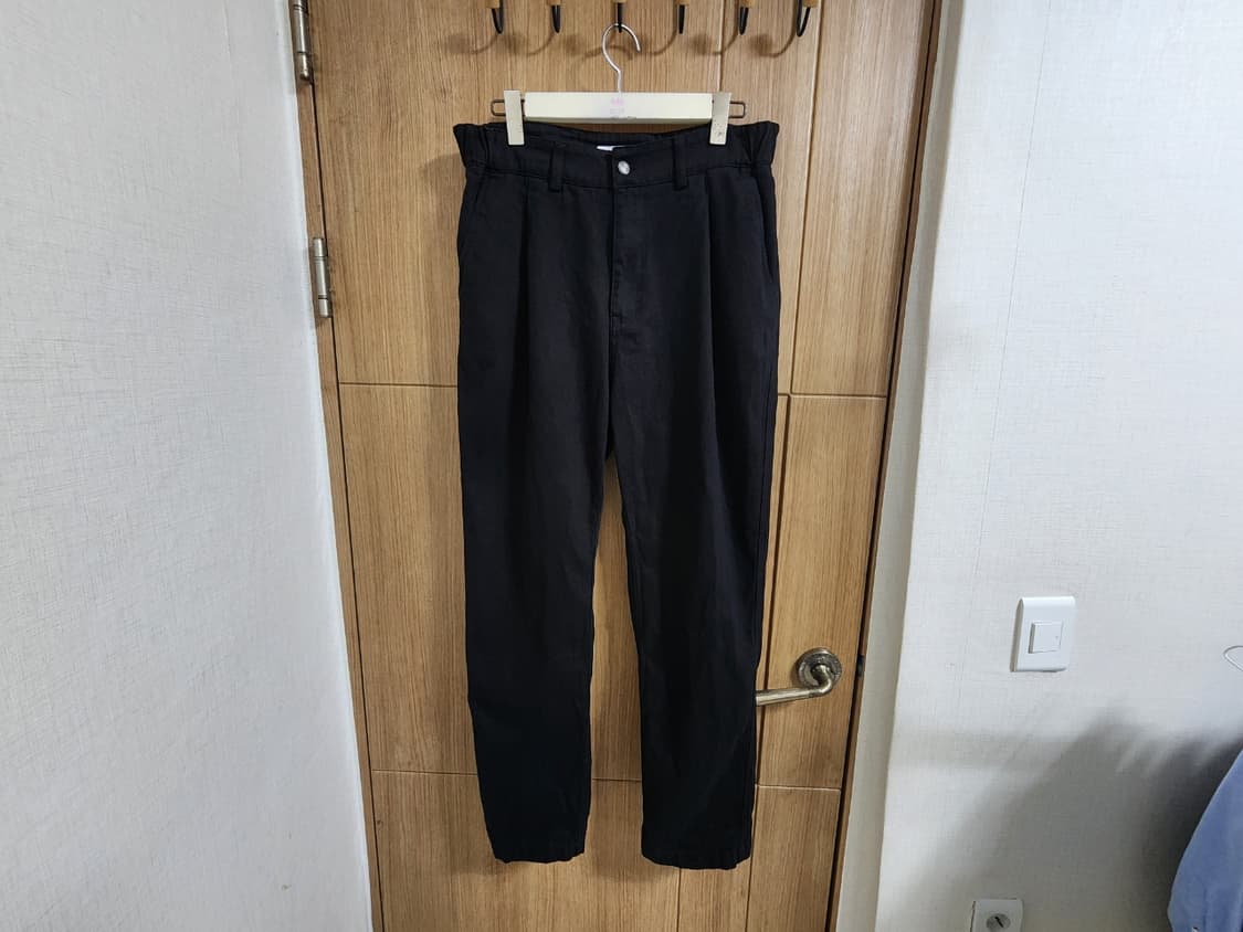 (M)모노플로우 밴딩 원턱 팬츠 상품이미지1