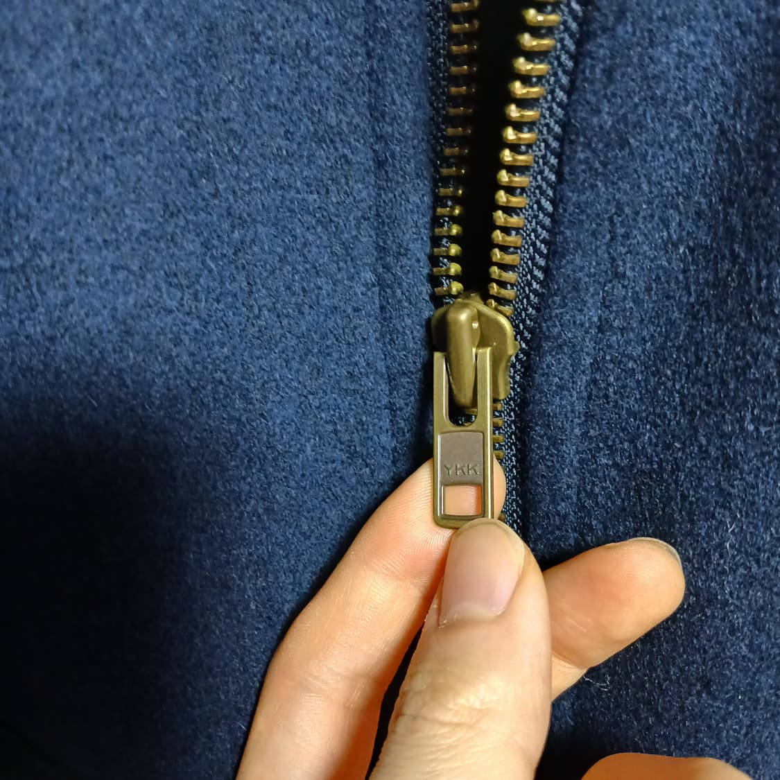 solew 소루 울 모직 캐시미어 블루종 점퍼 누빔 자켓 상품이미지6