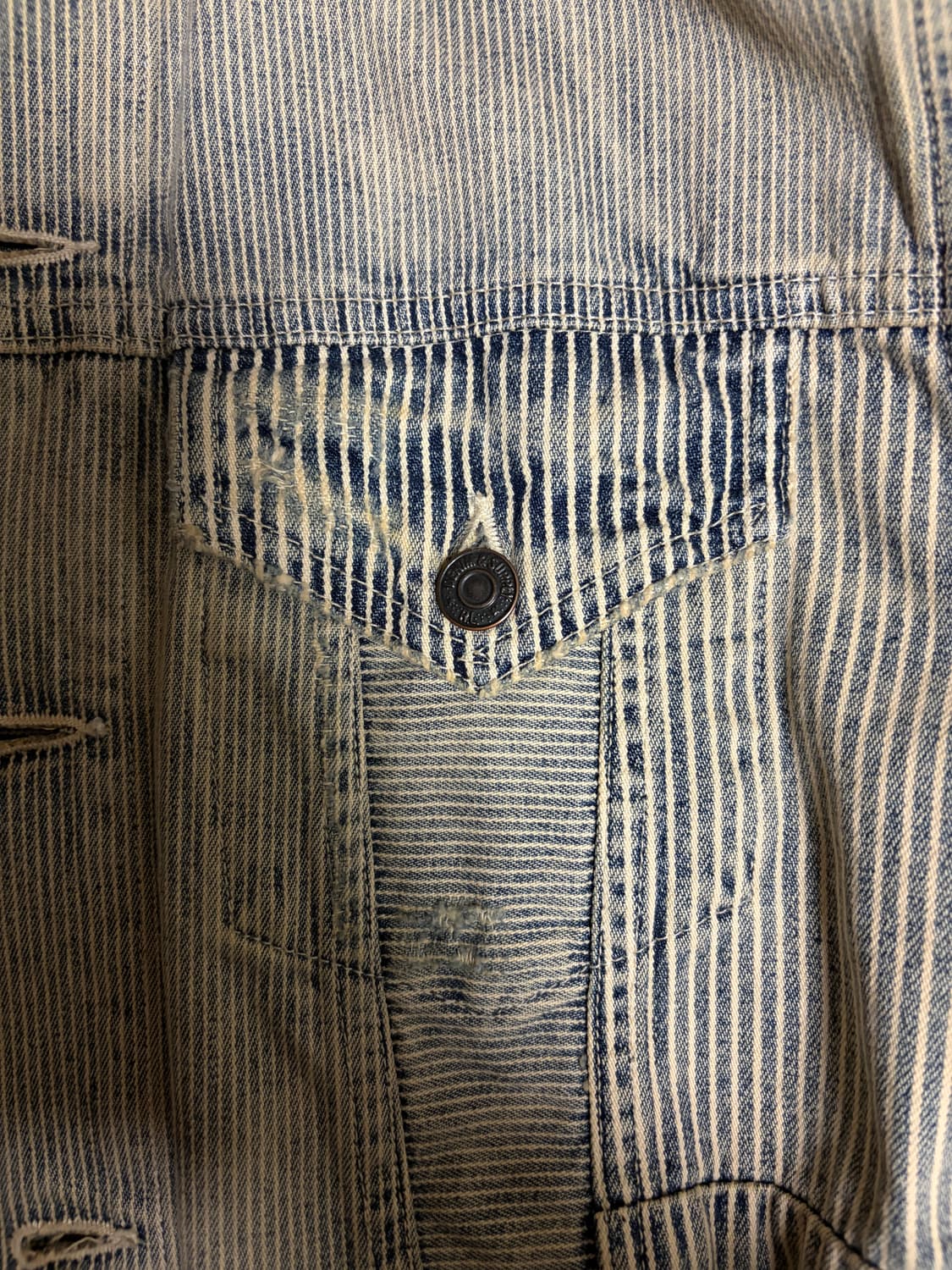 폴로 데님앤서플라이 패치워크 데님 자켓 상품이미지4