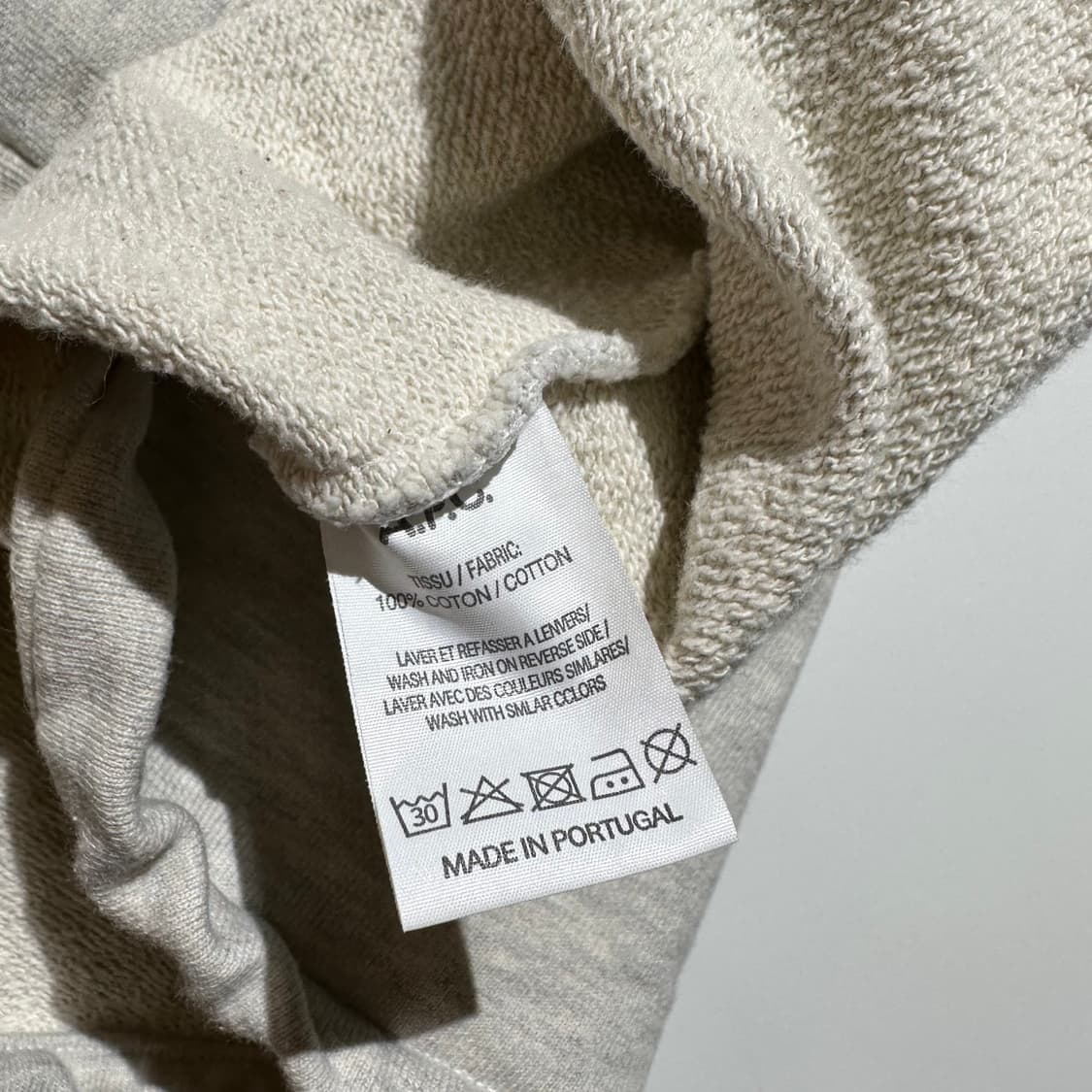 A.P.C 아페쎄 로고 크롭 맨투맨 상품이미지5