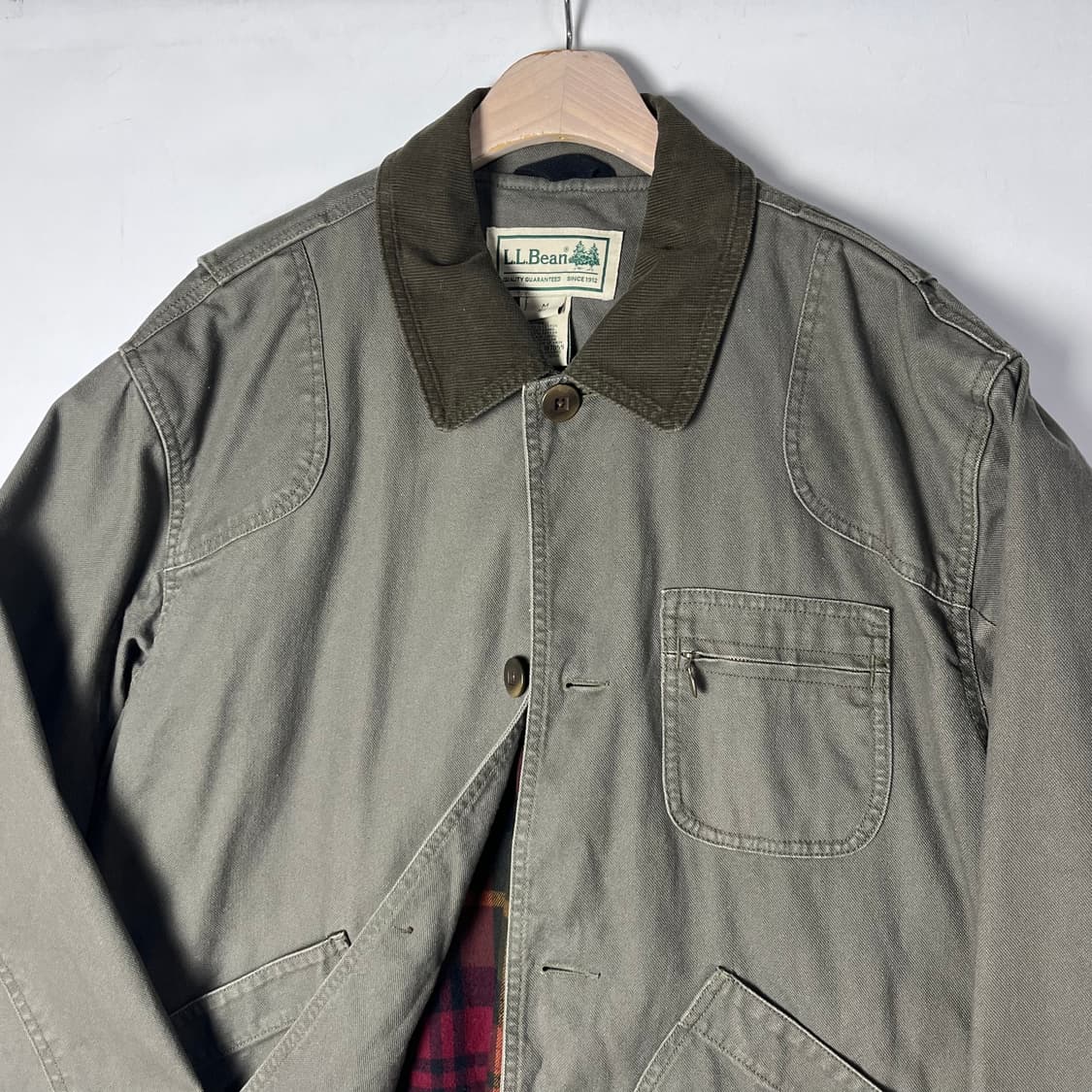 [L.L.Bean] 90s 엘엘빈 코듀로이 카라 헌팅 초어자켓 상품이미지3