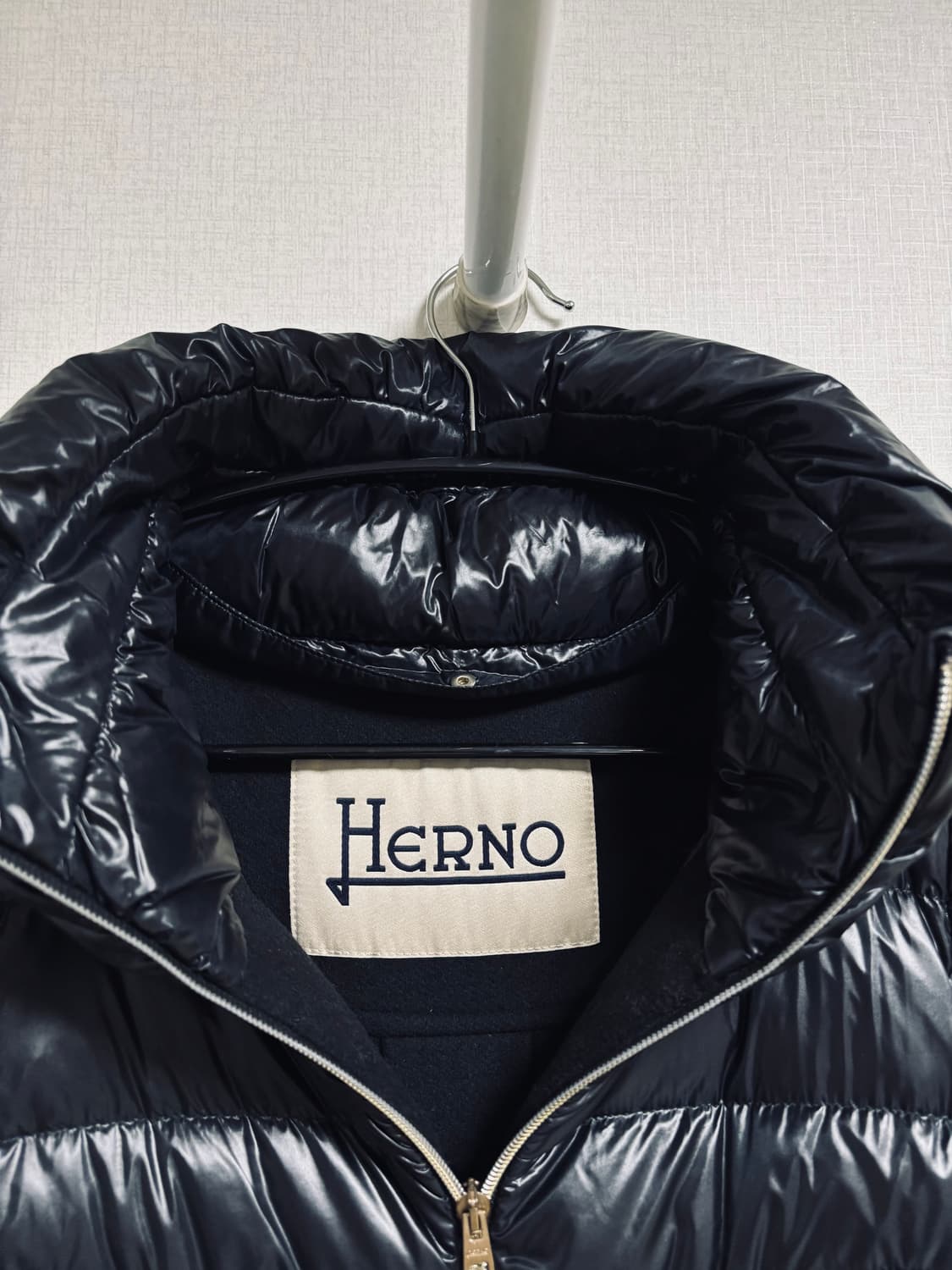 HERNO 에르노 다운 믹스 울 코트 상품이미지2
