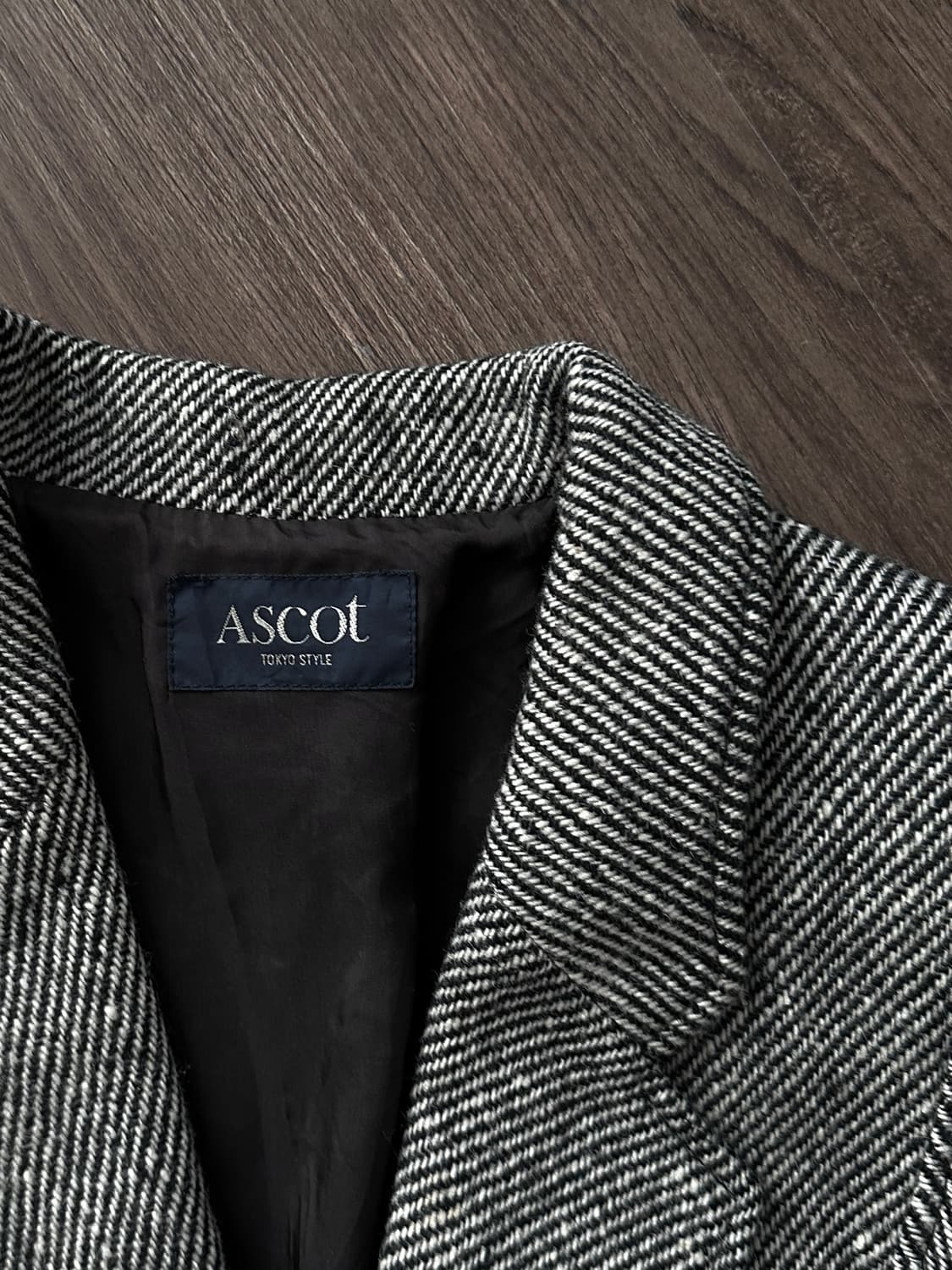 Ascot Tokyo Style 자카드 크롭 오버 봄버 상품이미지8