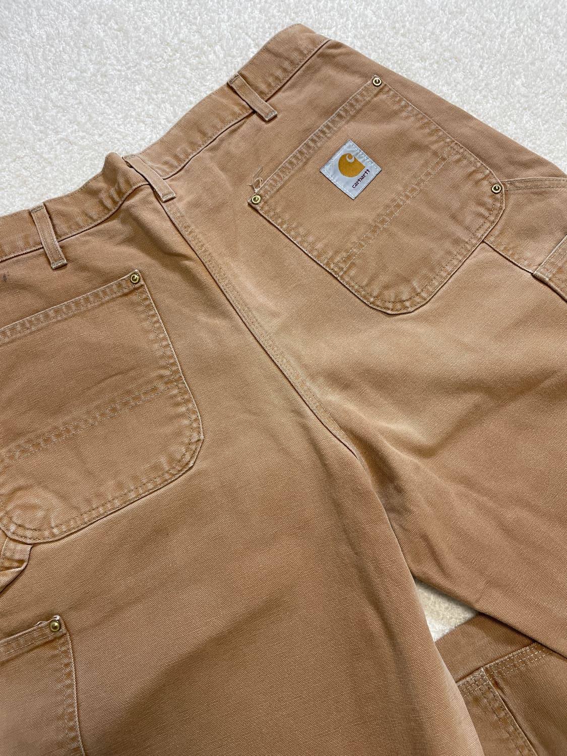 칼하트 B01 BRN 더블니 USA 상품이미지4