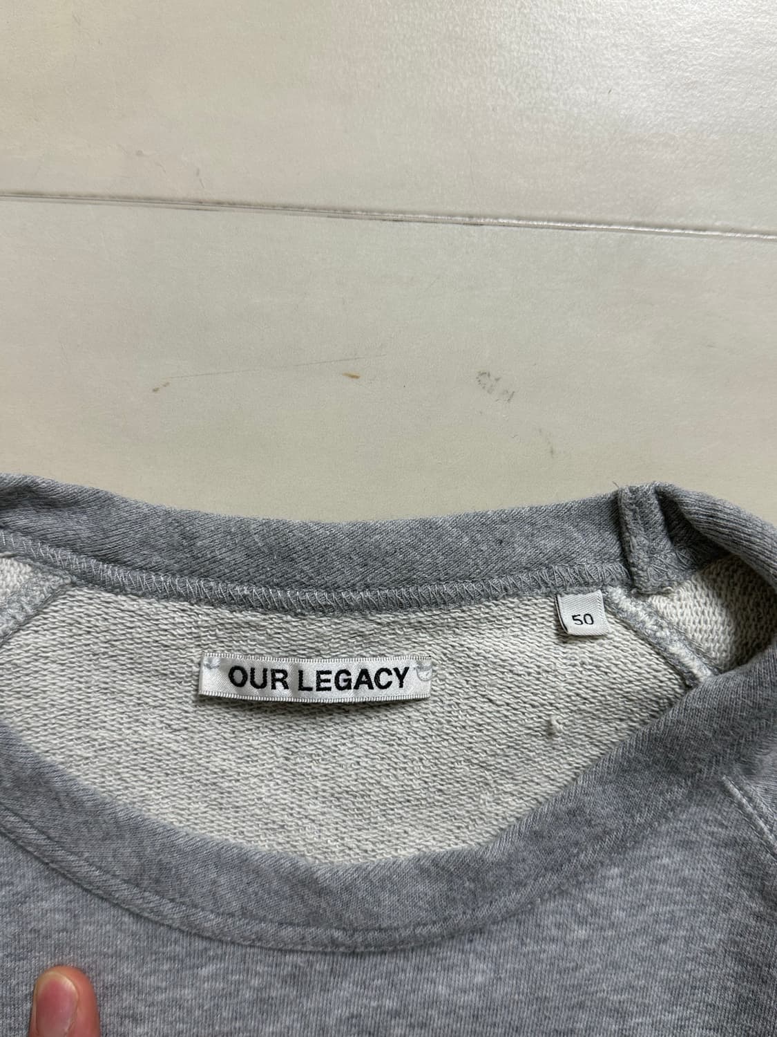 아워레가시 맨투맨 50사이즈 상품이미지2