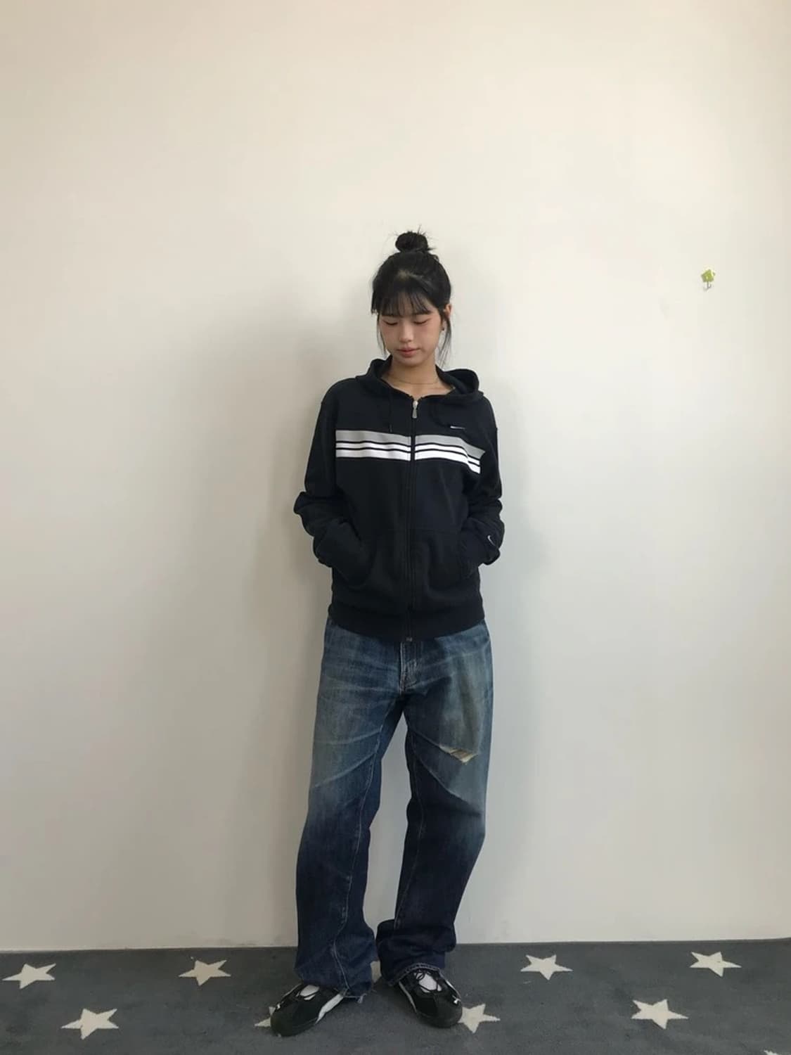 Nike Stripe Zip Hoodie 상품이미지1