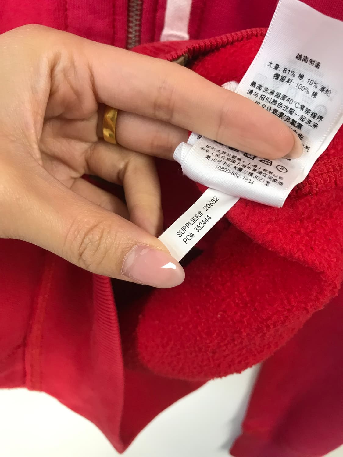 폴로 랄프로렌 자수로고 그라데이션 선페이딩 후드집업 상품이미지7