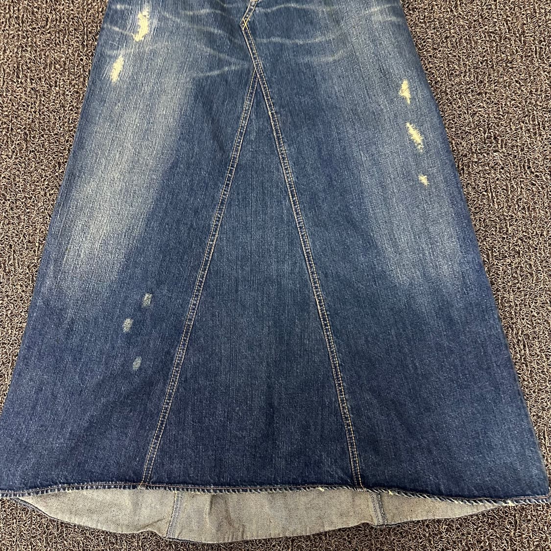 [새상품] GOA 고아 여성 데님 롱 스커트 치마 M 상품이미지6