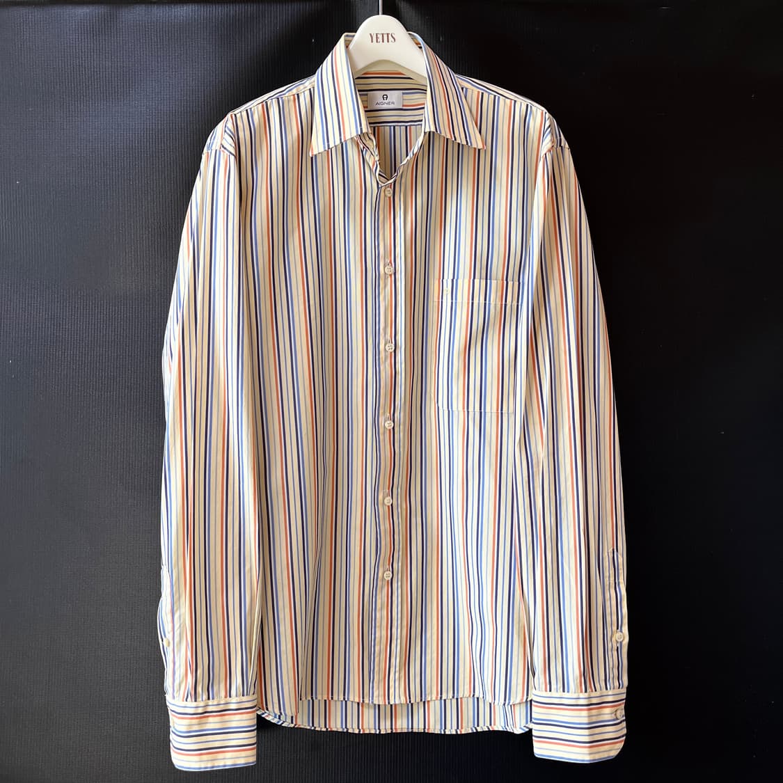 M) Aigner Made in Italy 스트라이프 셔츠 상품이미지5