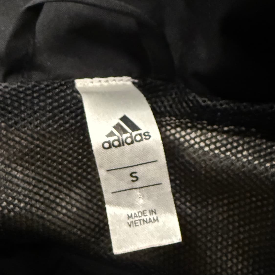 [정품/S] 아디다스 삼선 후드 바람막이 블랙 b10 상품이미지5