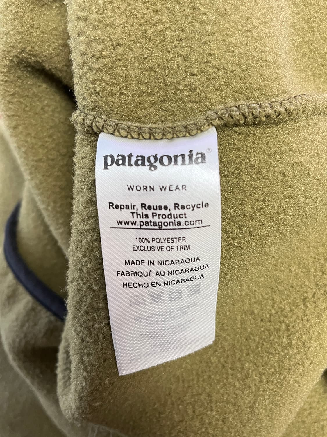 파타고니아 신칠라 카키 상품이미지5