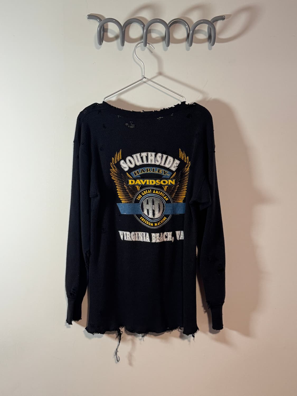 90s harley davidson thermal long sleeve 상품이미지7