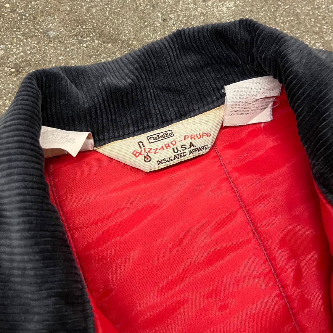 80-90s Walls 퀼팅 덕 워크 자켓 (105) 상품이미지9