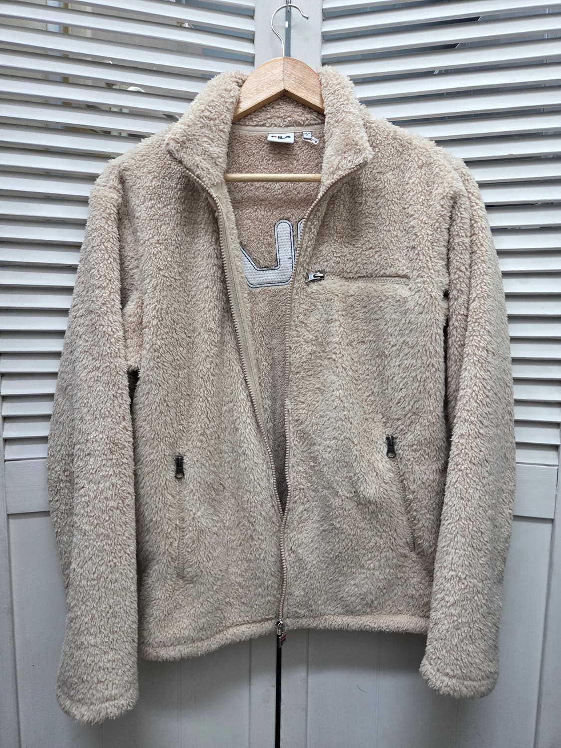 휠라 후리스 집업 자켓 상품이미지2