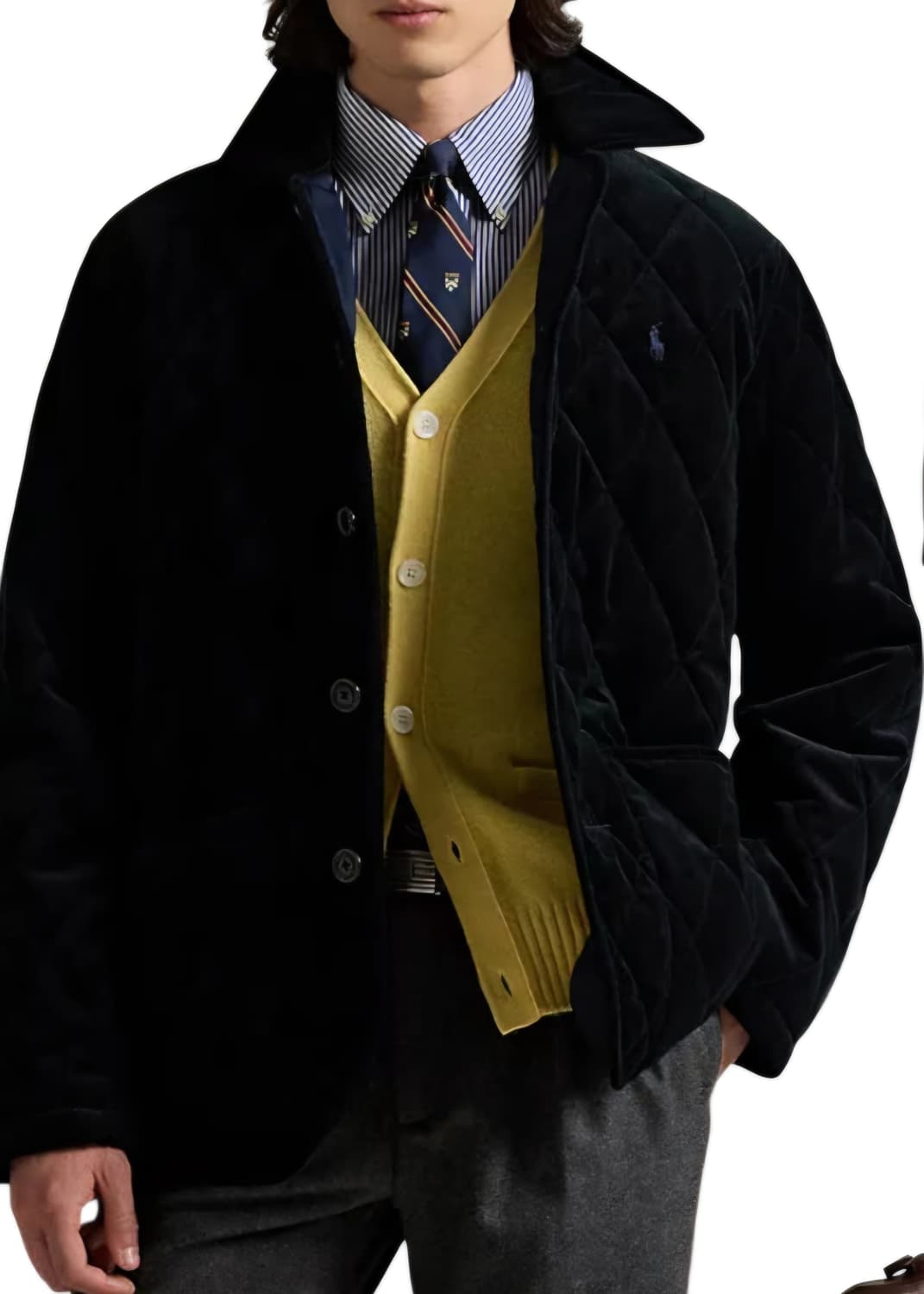 폴로랄프로렌 코듀로이 퀼트 카코트 새상품 상품이미지2