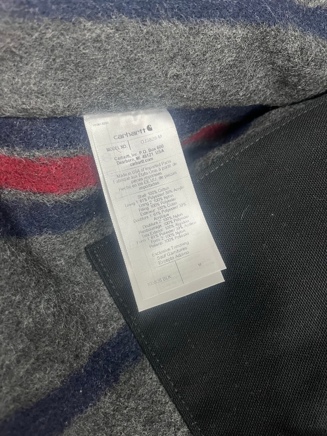 칼하트 디트로이트 자켓 M사이즈 상품이미지5