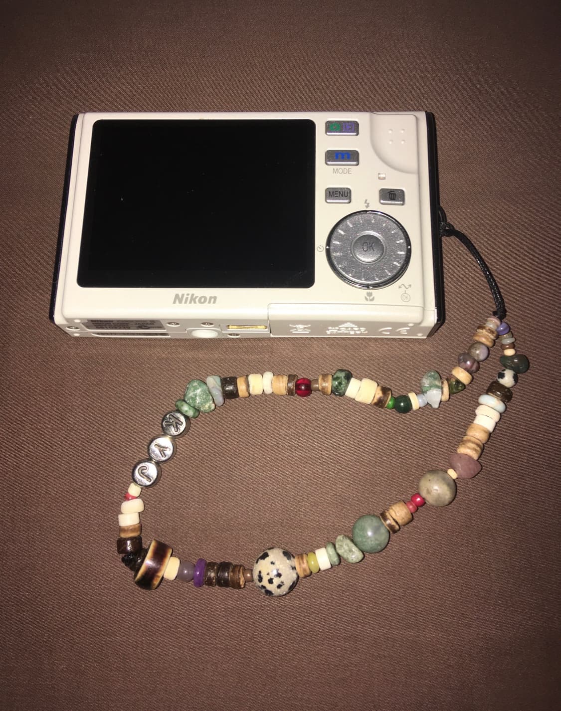 빈티지 원석•비즈 디카 손목 스트랩 상품이미지1