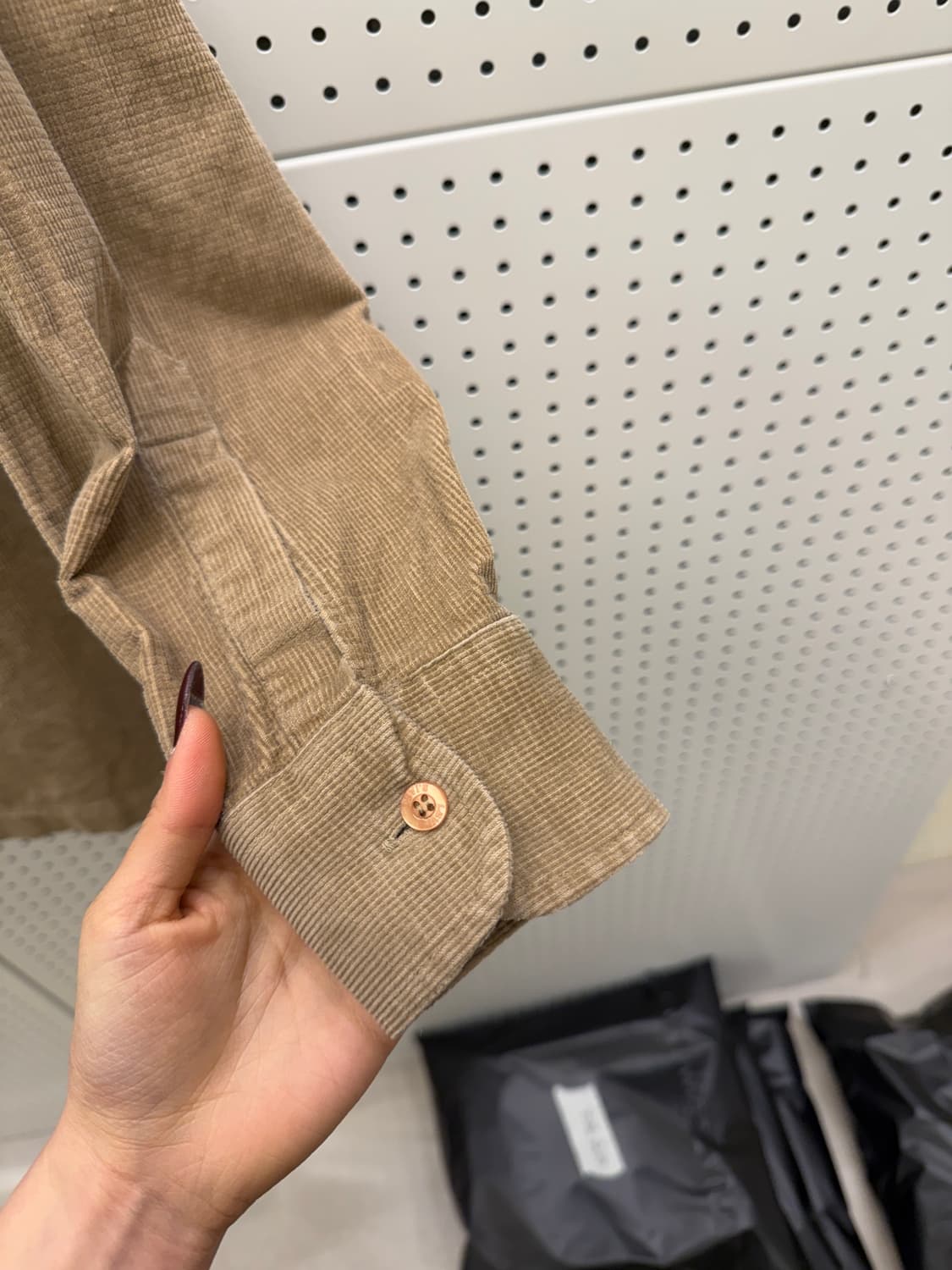 리바이스 코튼 패턴 브라운 자켓 U1334 상품이미지4