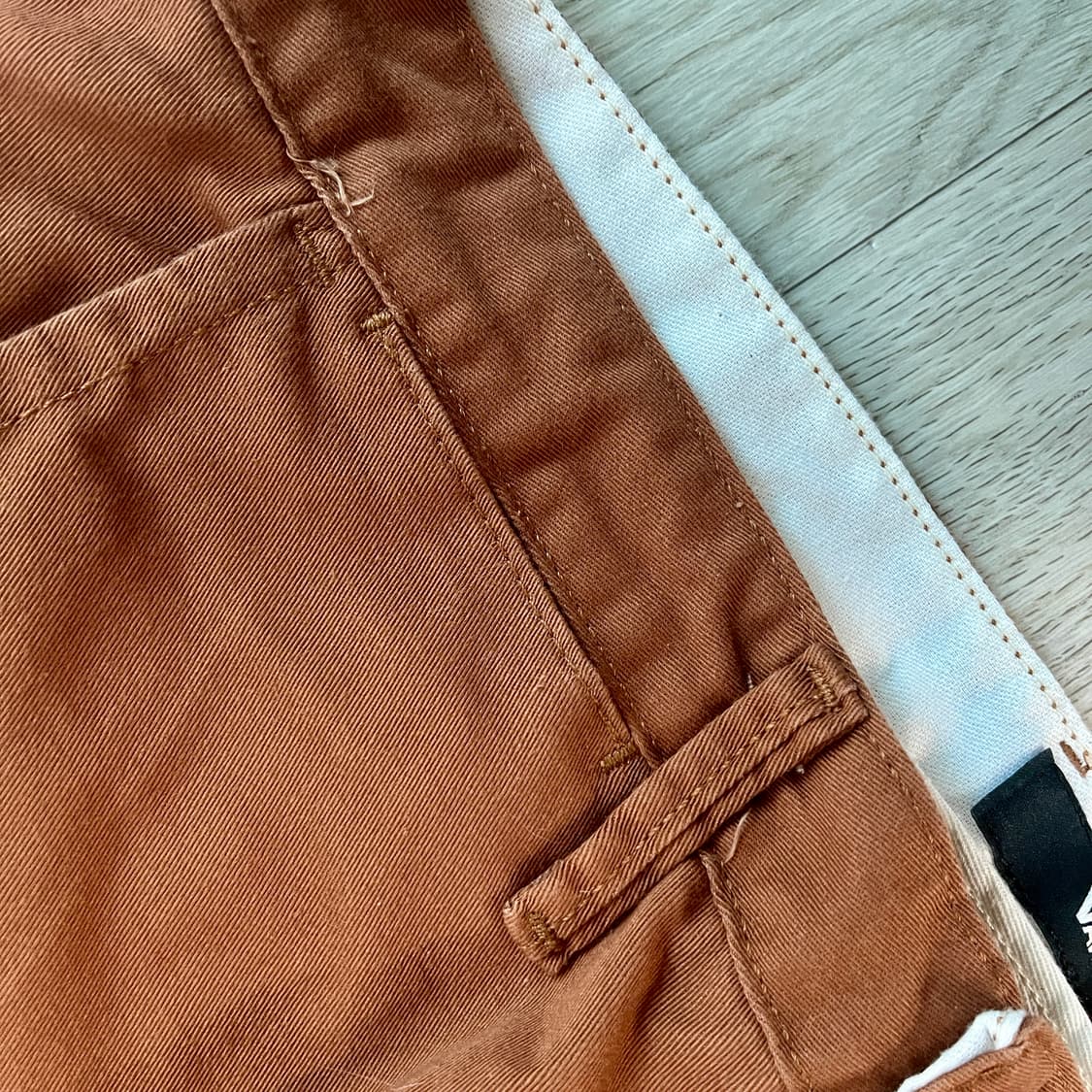 🤎 [VANS]헤리티지 코튼 치노 팬츠 (브라운 / 32) 상품이미지3