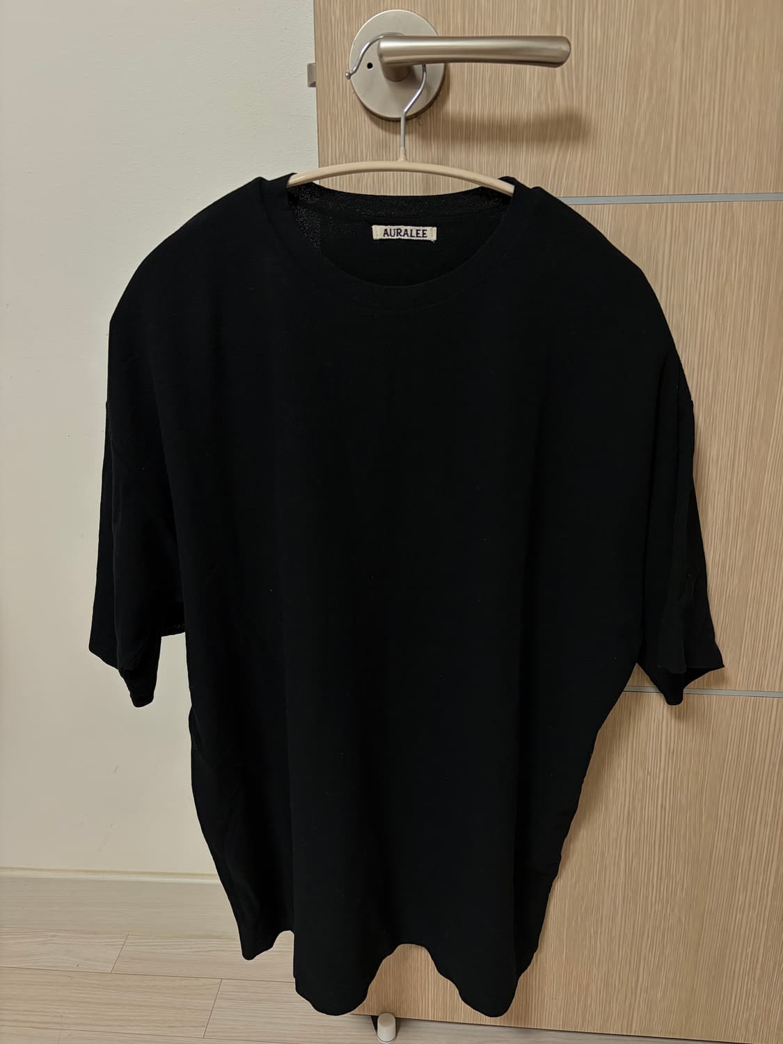 오라리 검정 반팔티 상품이미지1