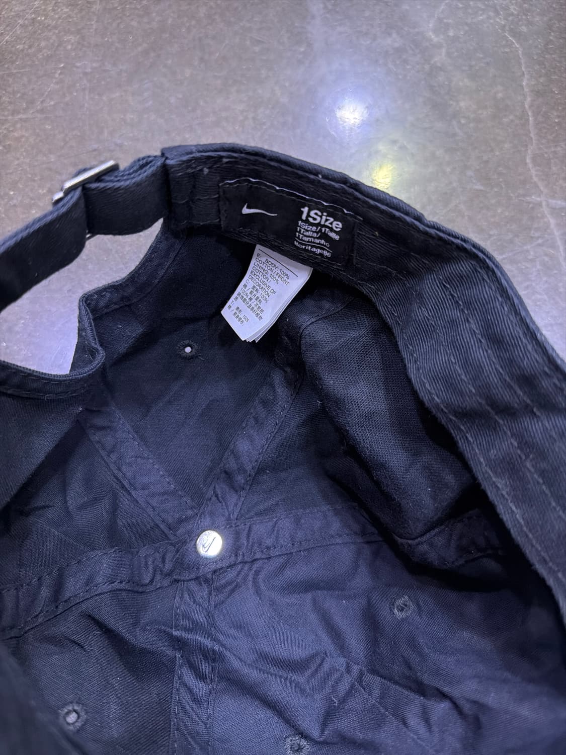 나이키 헤리티지66 퓨추라 스우시로고 자수 볼캡 상품이미지6