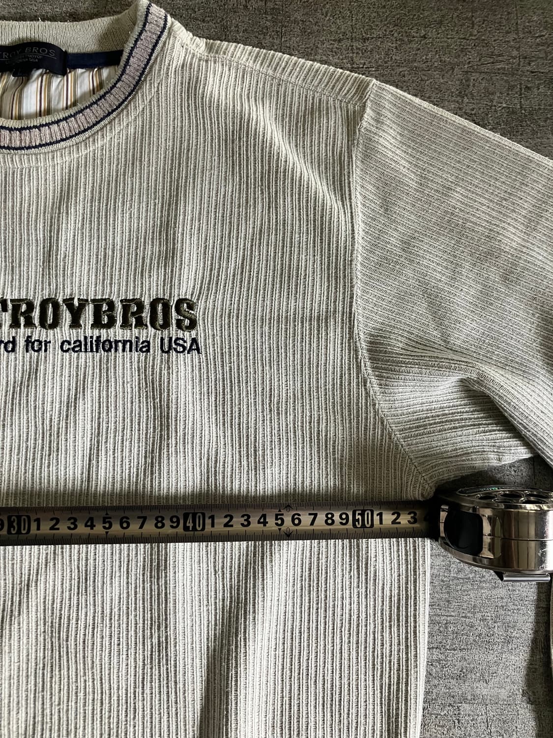 아메리칸빈티지 Troy bros 올드스쿨아메카지 스트릿 혁오풍 니트스웨터 상품이미지2