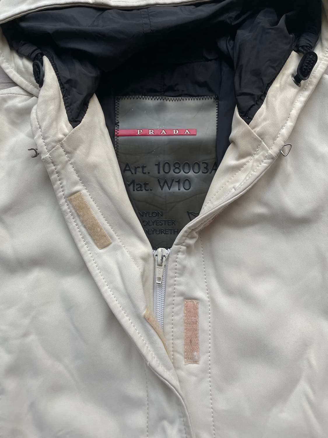 프라다 스포츠 우먼스 나일론 후드 자켓 상품이미지5