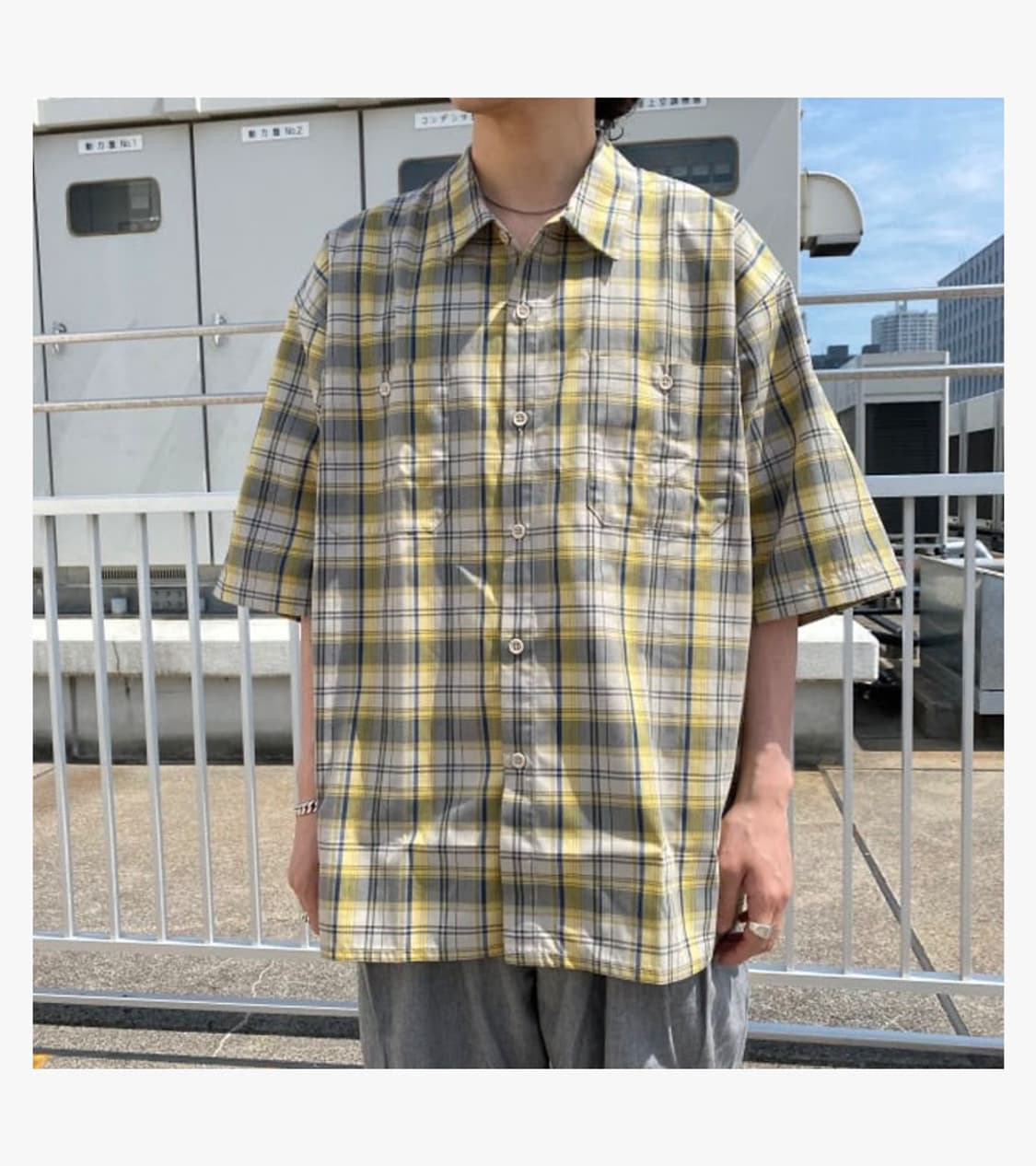 BEAMS - WORK EASY CHECK SHIRT 상품이미지2