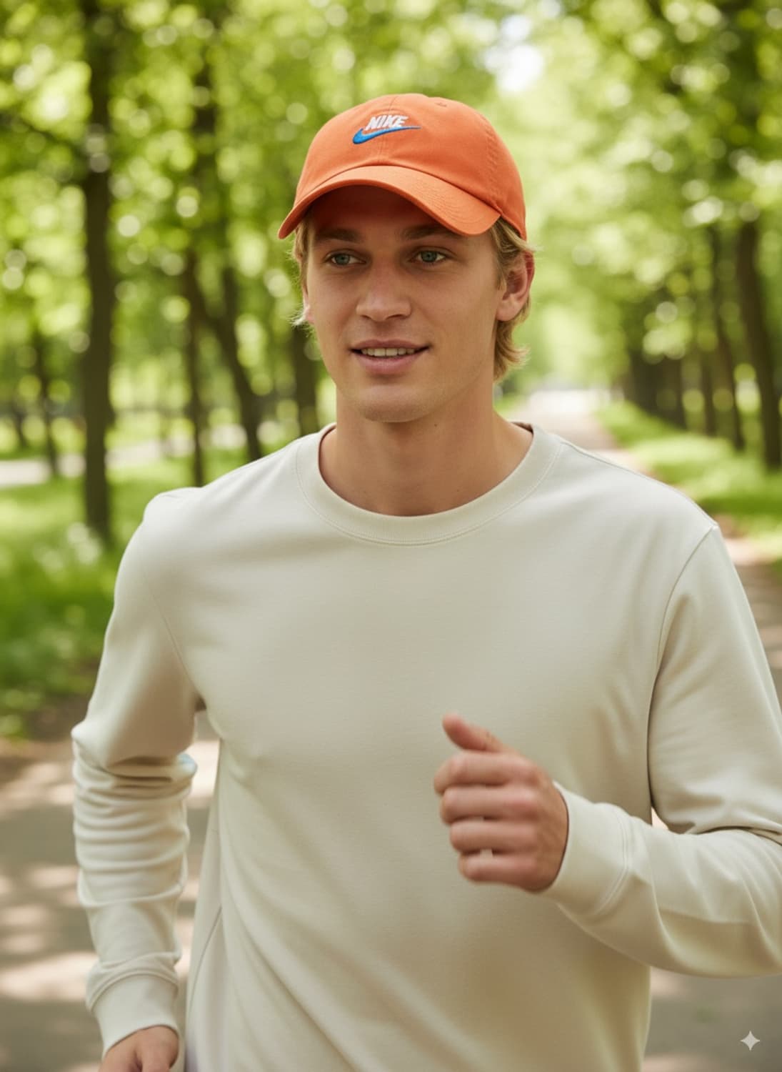 NIKE 나이키 초레어 헤리티지86 오렌지 피치/블루 볼캡 남녀공용 모자 상품이미지8