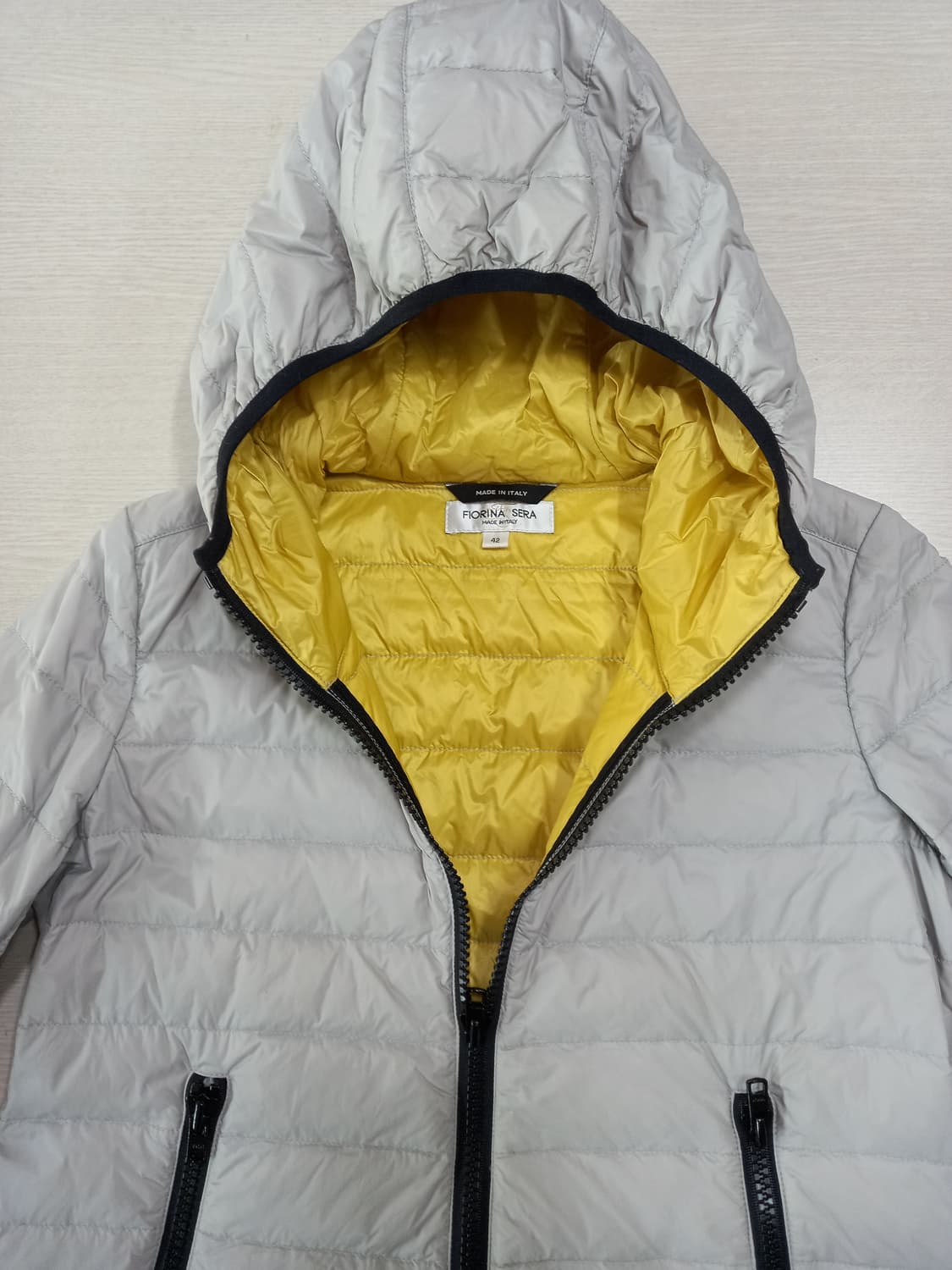 M90 FIORINA SERA Italy 구스다운 경량 롱패딩 M-04 상품이미지3