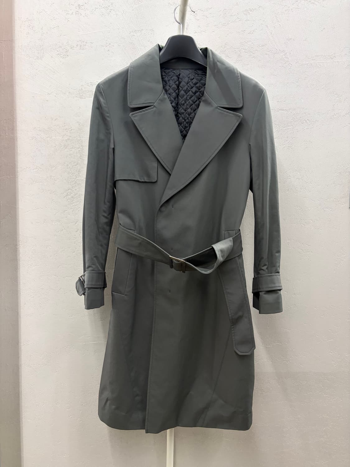 ZIO SONGZIO 트렌치 코트 그레이 100 상품이미지2