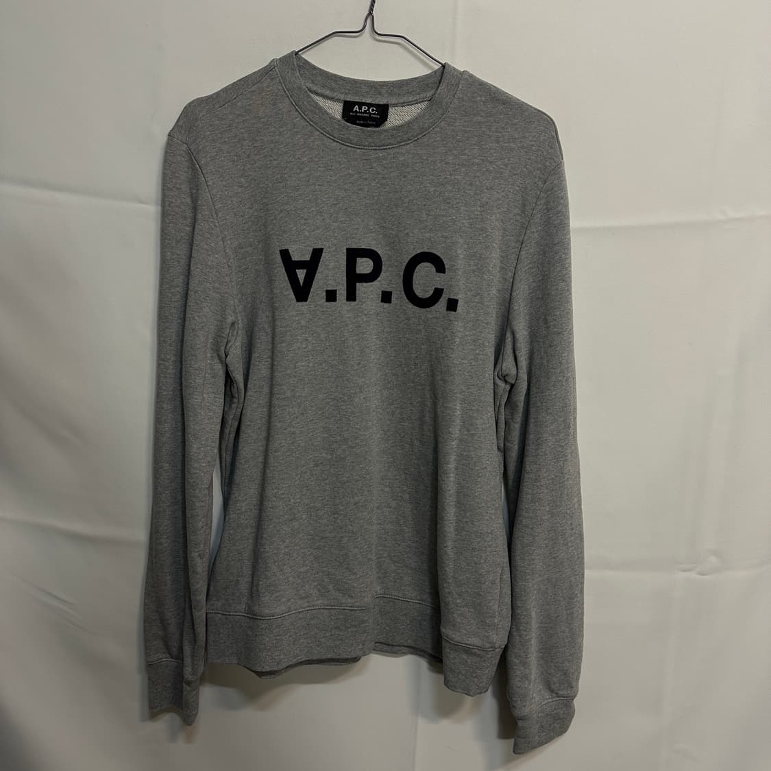 APC VPC 맨투맨 그레이 S(90) 상품이미지1