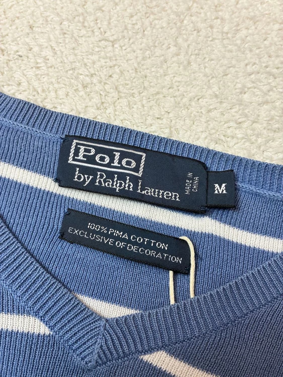 폴로 랄프로렌 00's 피마코튼 스트라이프 니트 PN5949 상품이미지6