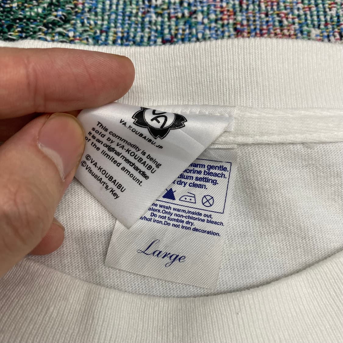 엔젤비트 10s 빈티지 애니메이션 티셔츠 상품이미지3