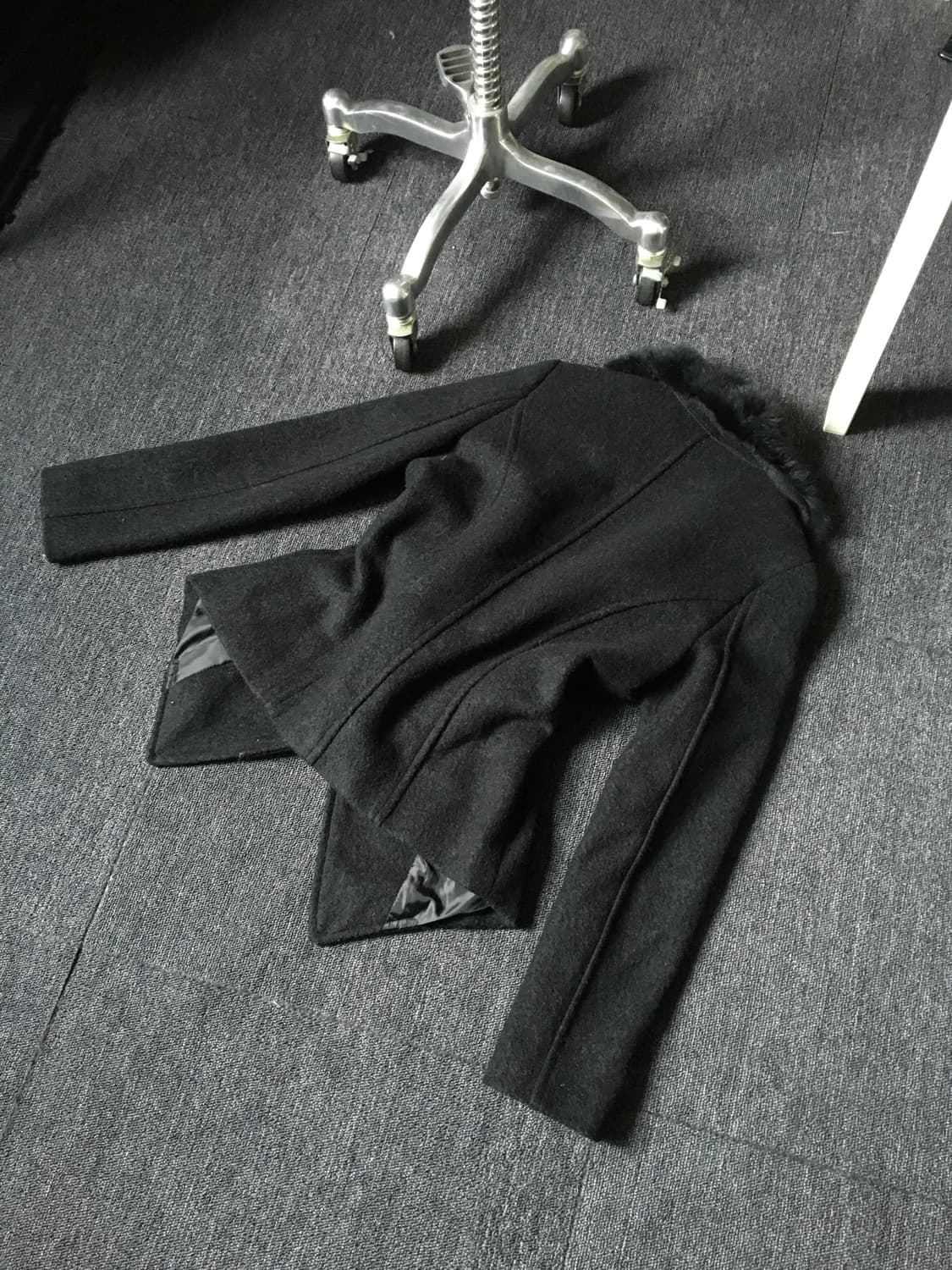 블랙 레빗퍼 집업 자켓 상품이미지9