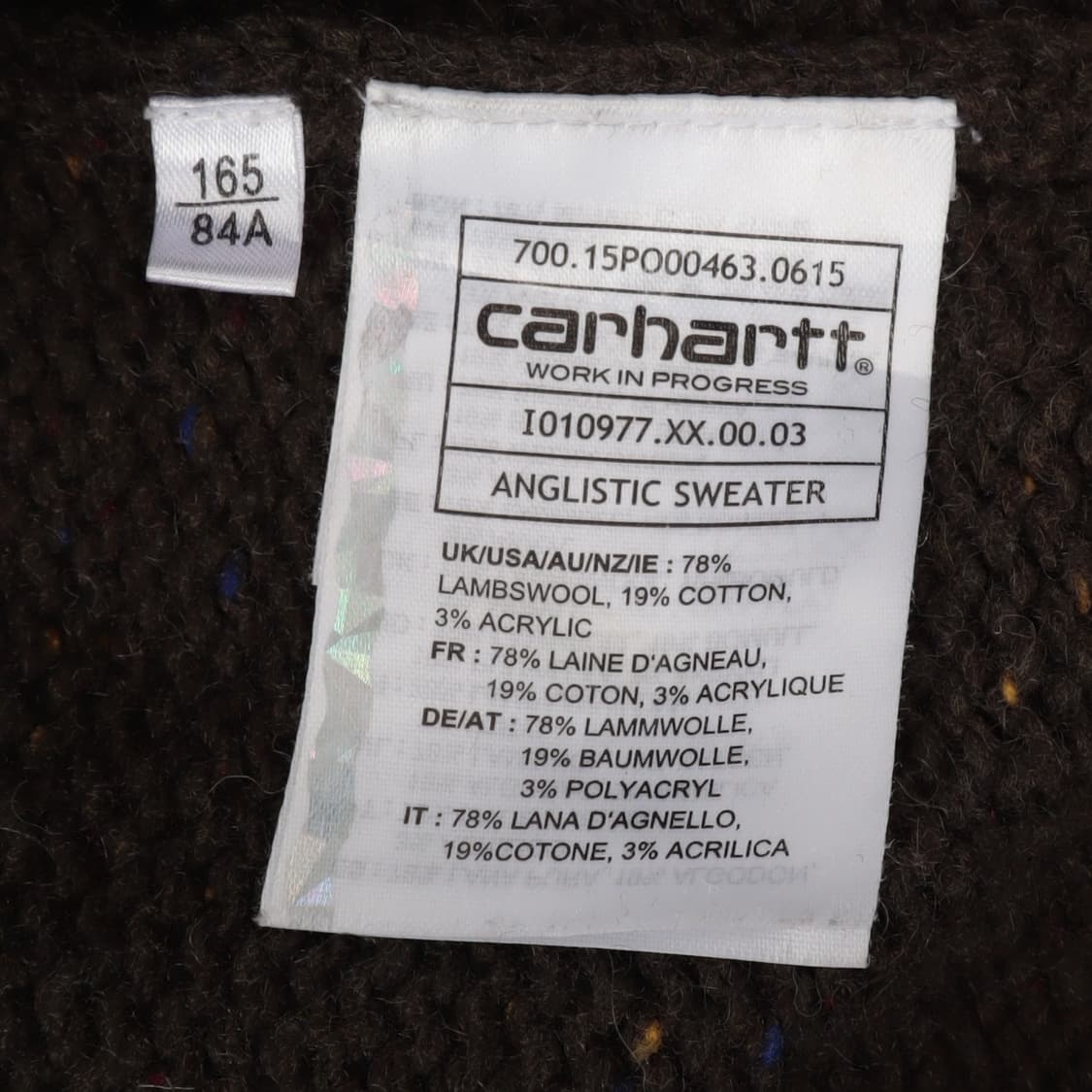 칼하트 카키 앵글리스틱 니트 상품이미지8