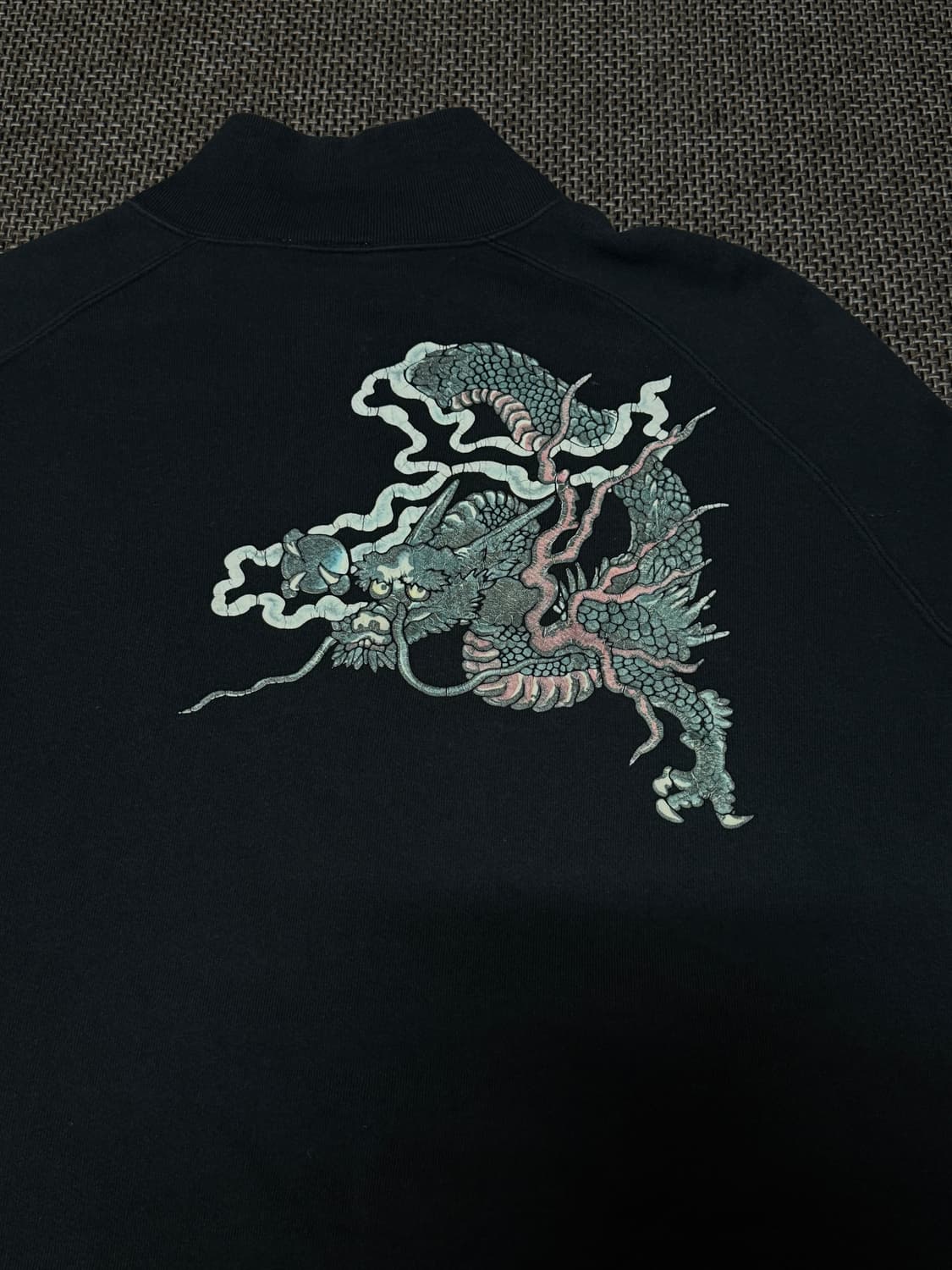 오리엔탈 드래곤 프린팅 자켓 상품이미지3