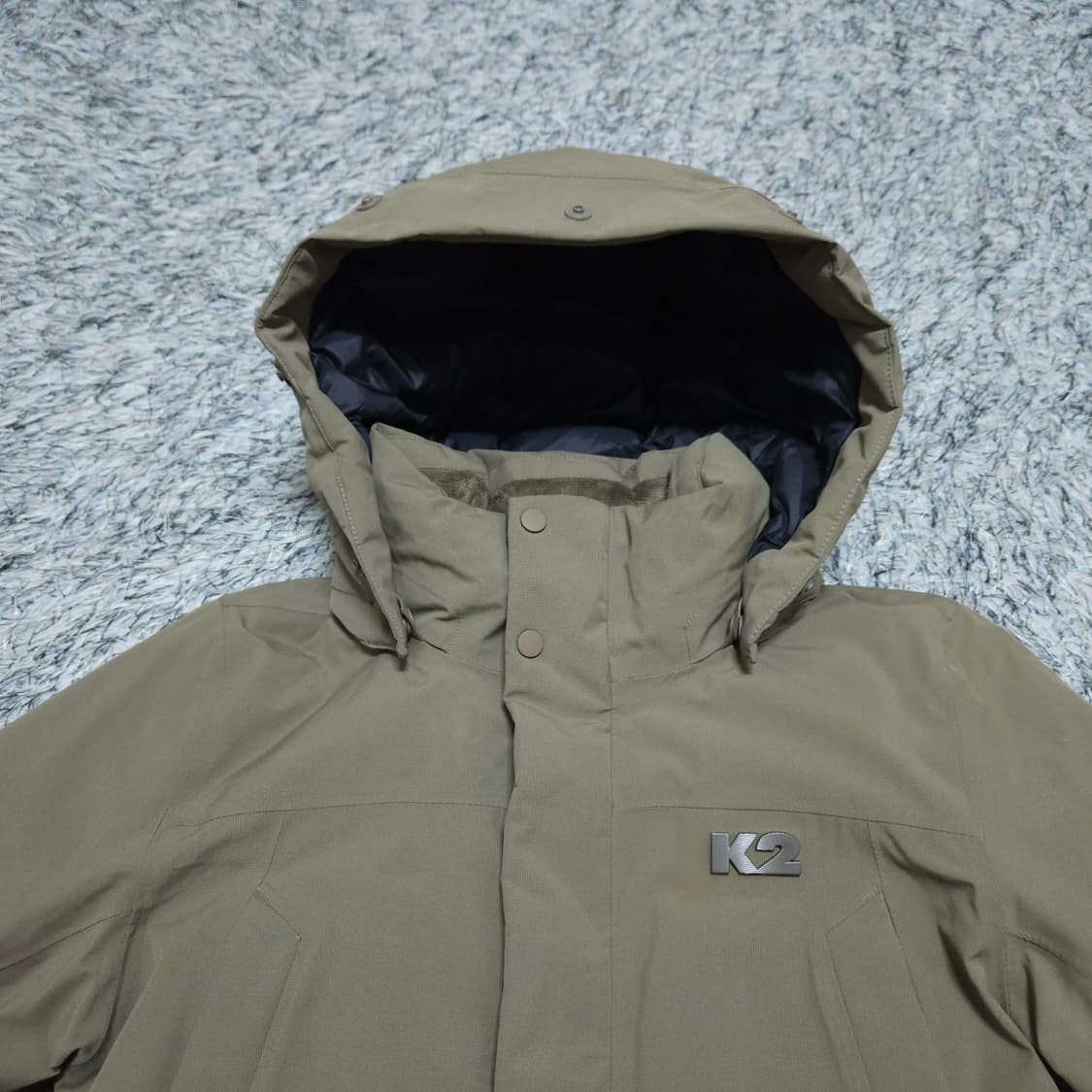 K2)95 여자 고어텍스 구스다운 거위털미들패딩 / 왕눈이샵 상품이미지3