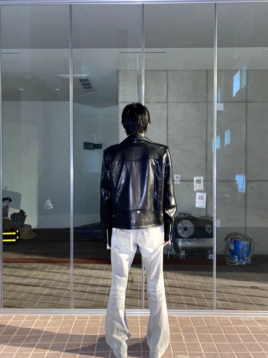 Glitter Washed Boots Cut Pants 상품이미지2
