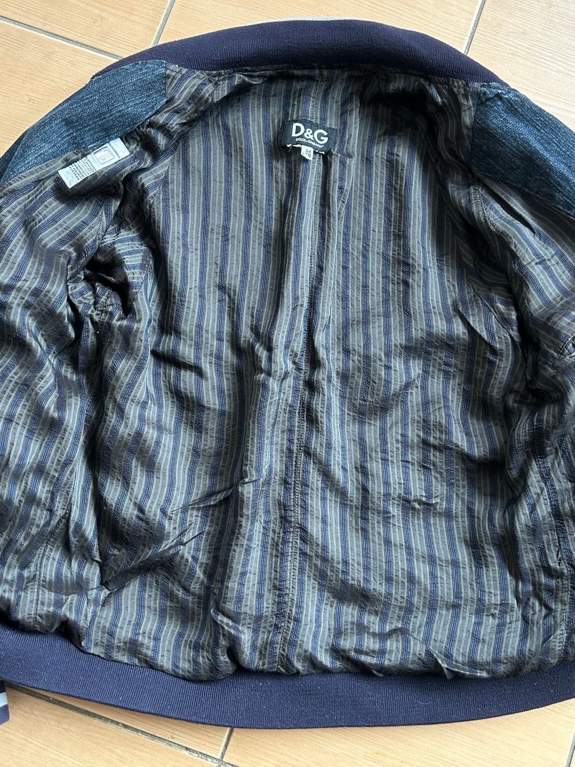 2005AW 돌체&가바나 아카이브 데님자켓 상품이미지5