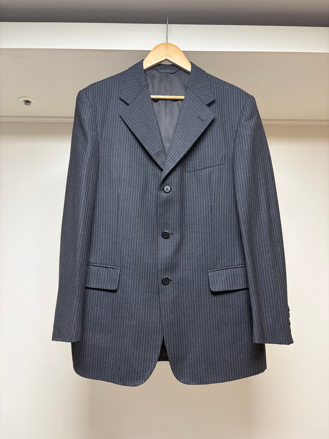 모스키노 스트라이프 울 블레이저 자켓 상품이미지1