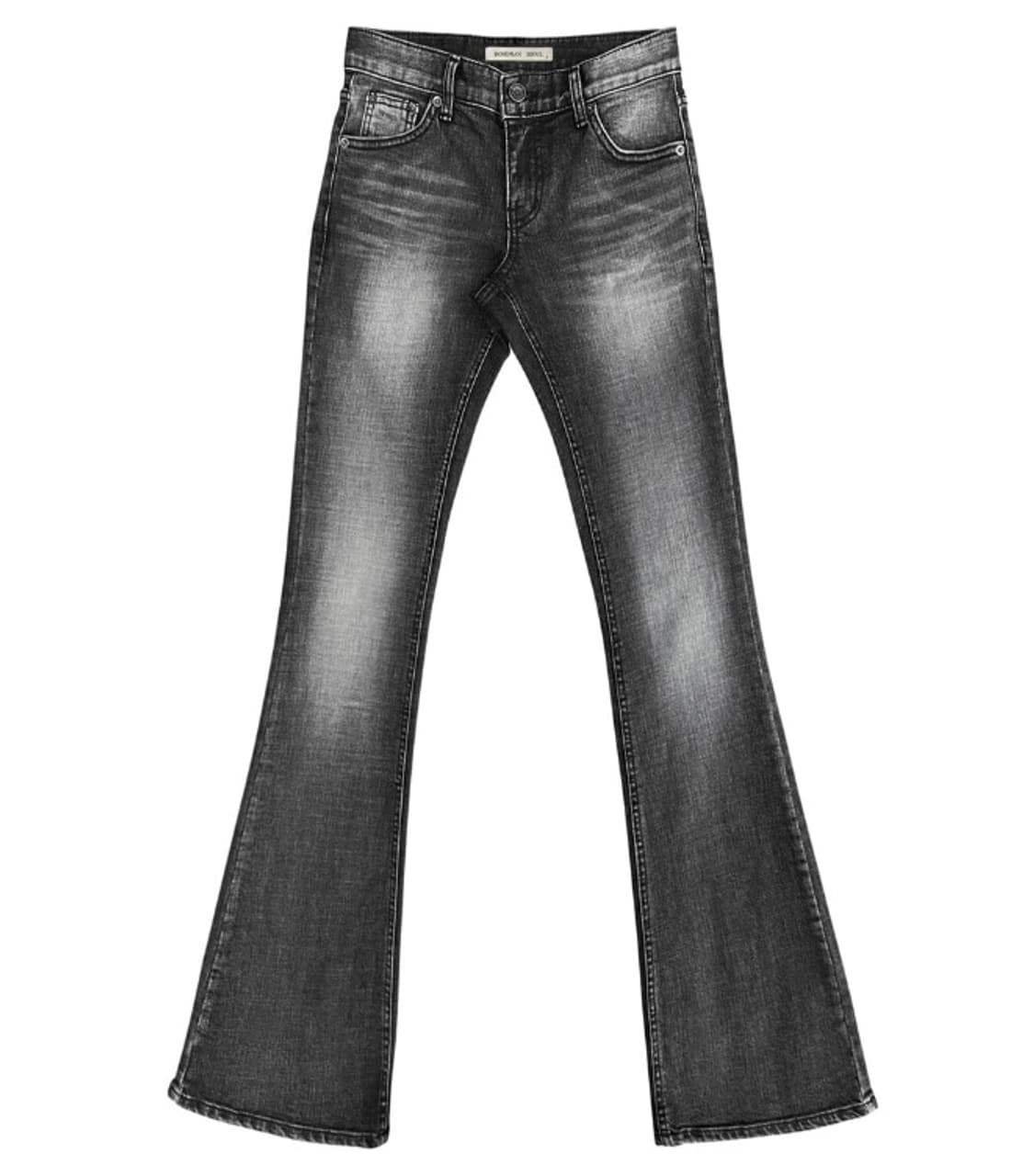 BOOTS CUT DENIM PANTS IN GRAY 상품이미지1