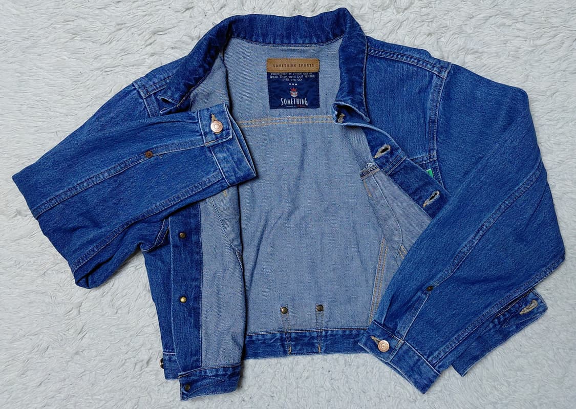 Something Sports 데님 청자켓 M 상품이미지4