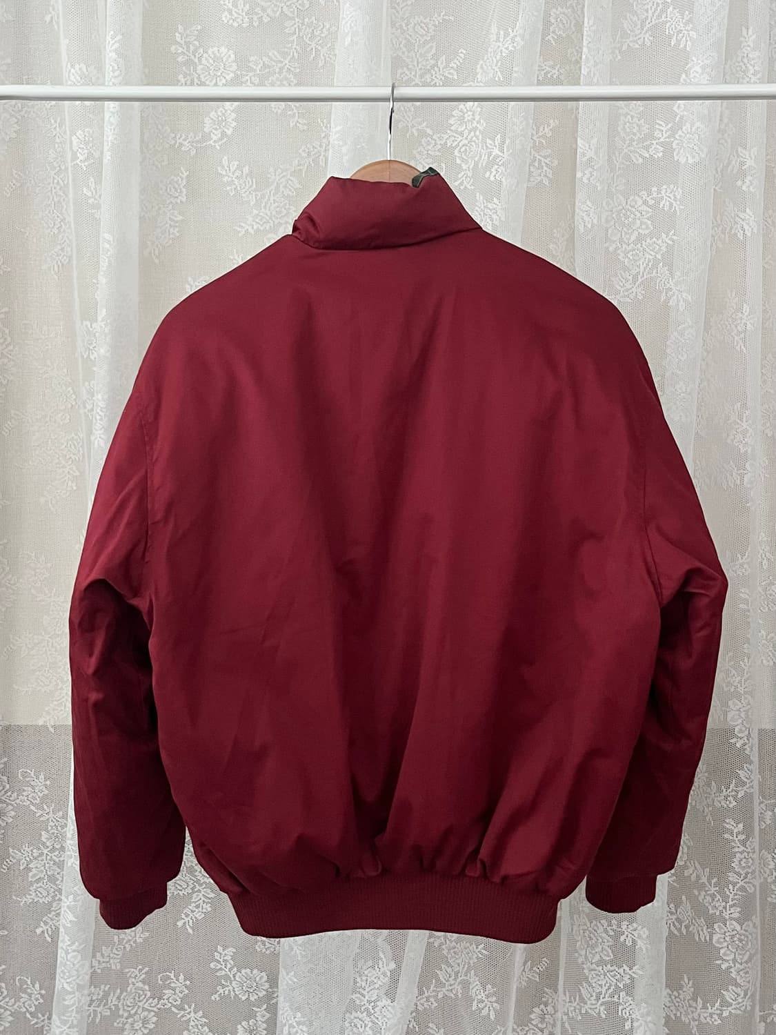 100) 90s 빈티지 라코스테 리버시블 패딩 점퍼 상품이미지2