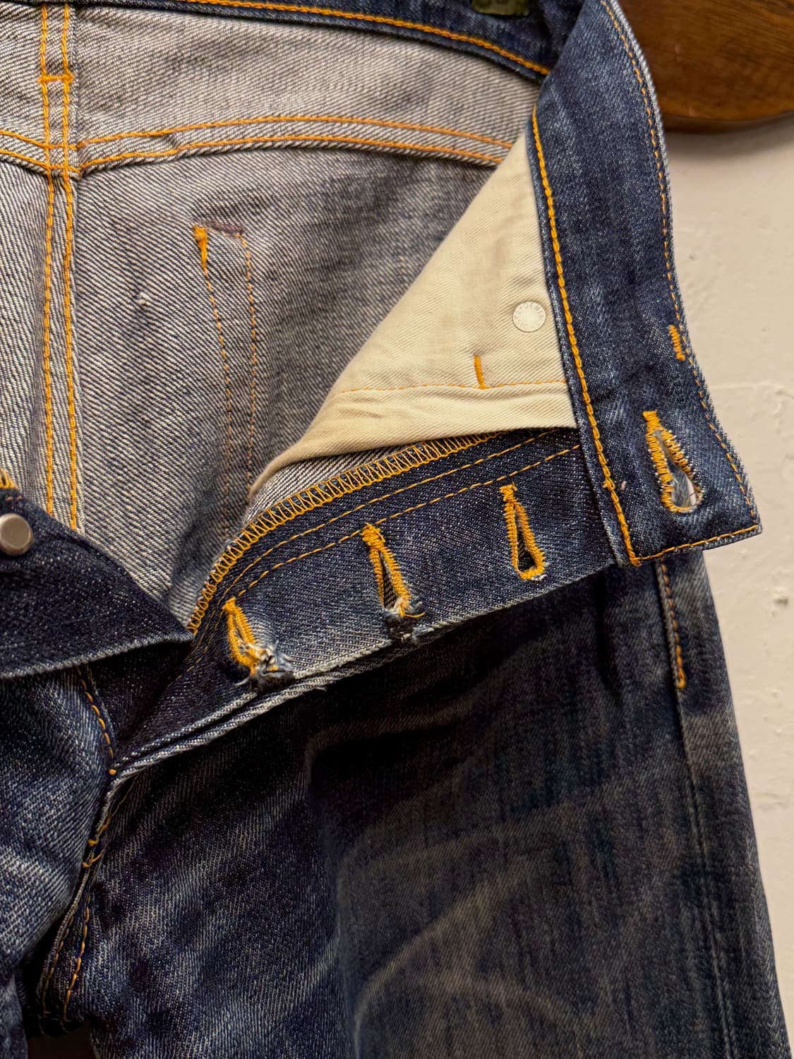 Denime Straight Selvedge Denim Pants 상품이미지7