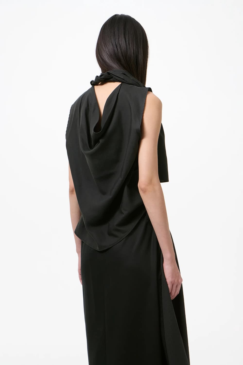 [34,36]아워레가시 26ss VIRTUOUS 블라우스/블랙 상품이미지4