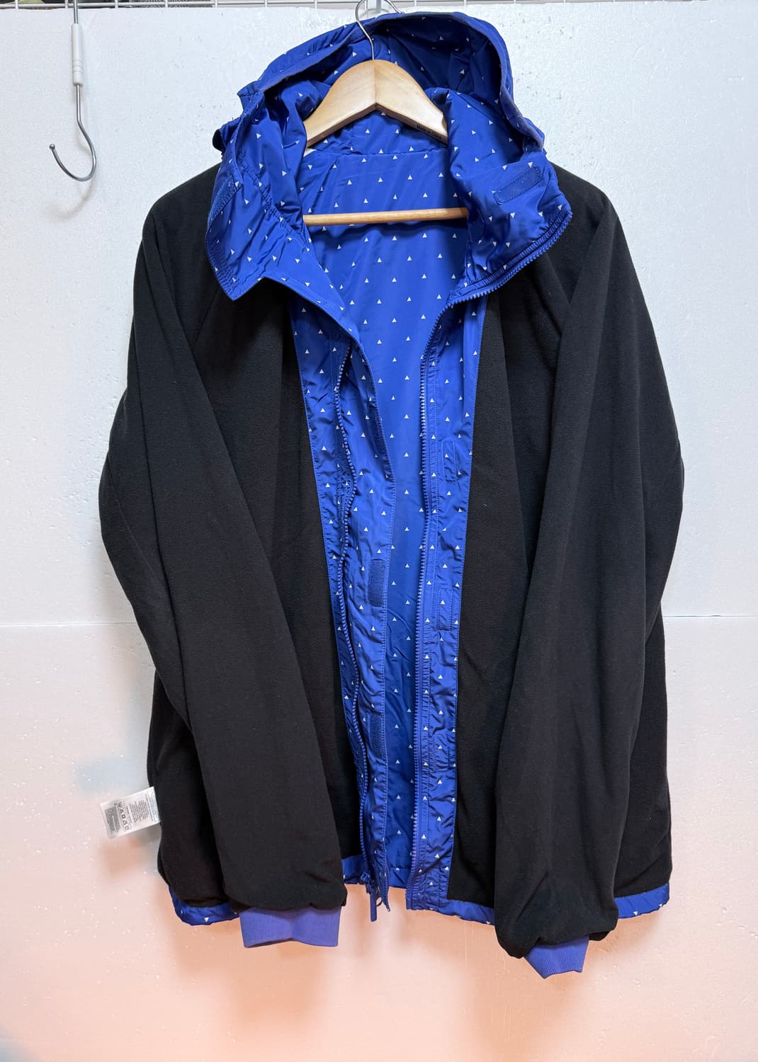 퍼럴x아디다스 오버핏 바람막이 점퍼 M 상품이미지5