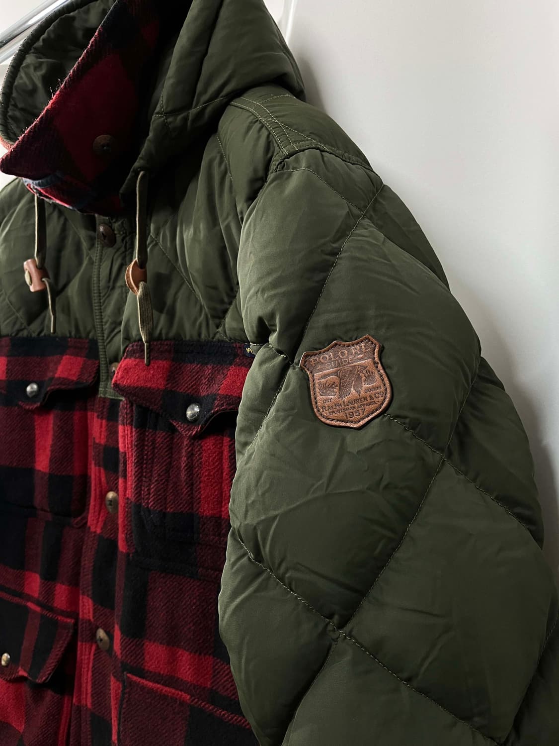 폴로 랄프로렌 말라드덕 버팔로 매키노 울헌팅 필드 퀼티드 다운자켓 상품이미지6